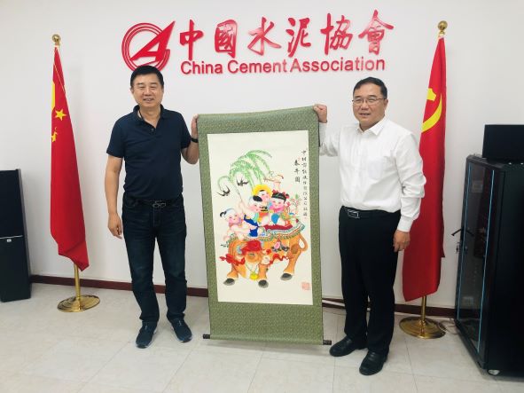 中材節能董事長馬明亮一行到世界杯直播在线交流共商合作