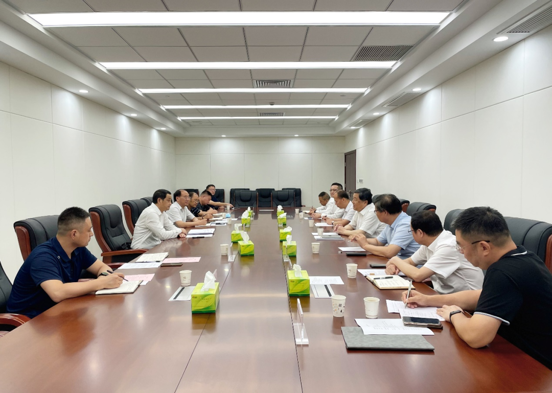 劉海軍會見世界杯直播在线會長高登榜一行